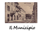 bottone per l'album cartoline Il Municipio