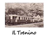 bottone per l'album cartoline il Trenino